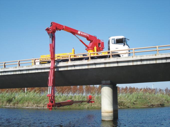 पुल का उपयोग उपकरण के तहत बूम प्रकार डोंफेंग चेसिस (यूरो 4) 6x4 245 एचपी / 270 एचपी