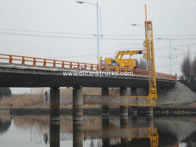 पुल निरीक्षण वाहन मंच पुल रखरखाव ट्रक आंदोलन की पूरी श्रृंखला